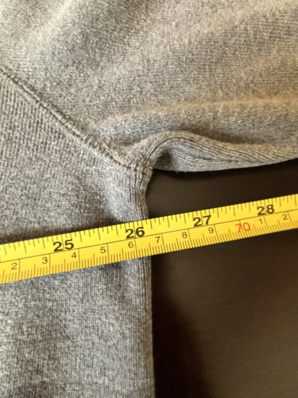 POLO RALPH LAUREN Sweater Mens XXL Gray Crewneck Pullover Logo 100% Cotton